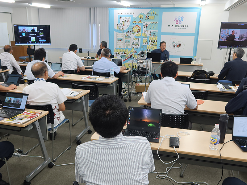 労協連特別学習会　「パレスチナの歴史、現在と協同組合運動」